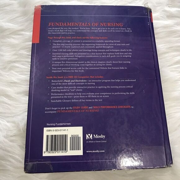 Fundamentals of Nursing (Book with CD-ROM) By Patricia A. Potter - Picture 3 of 7